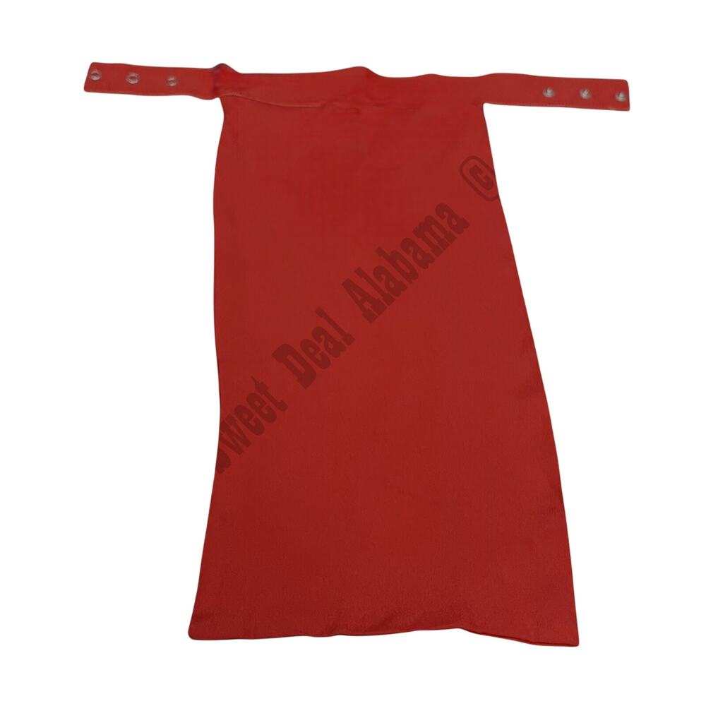 Scovill Vietnam Era Military Scarf, Red, 18.75"L x 7.5"W (18" Max Neck)